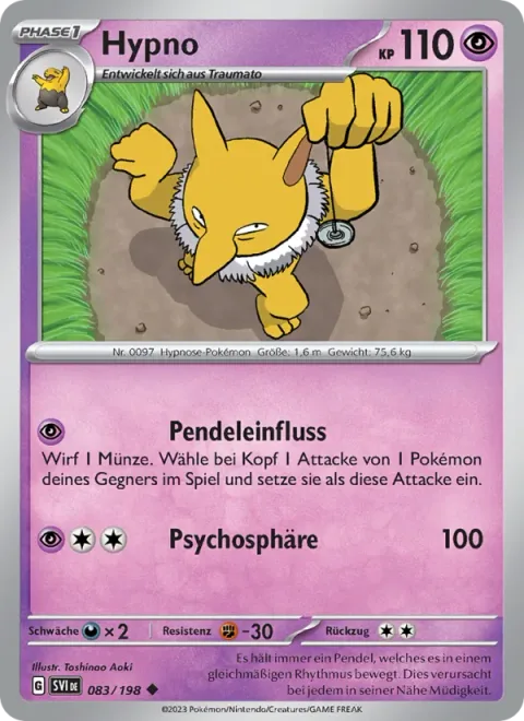 Hypno [Pendulum Influence | Psychic Sphere]