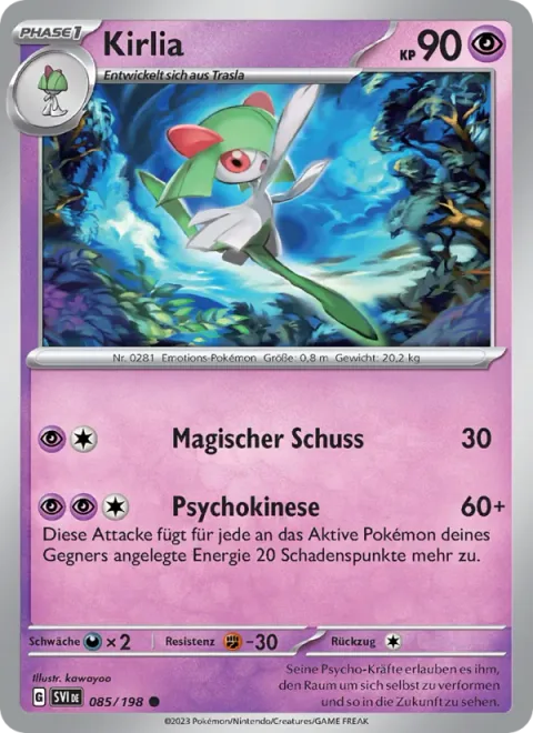 Kirlia [Magical Shot | Psychic]