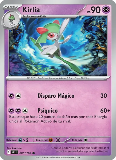 Kirlia [Magical Shot | Psychic]