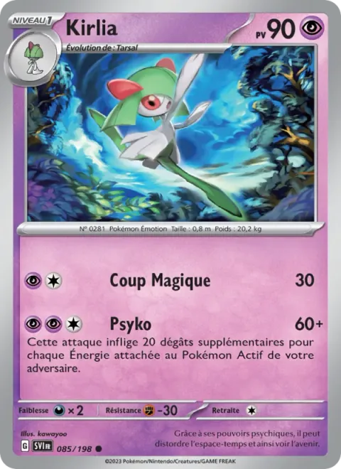 Kirlia [Magical Shot | Psychic]