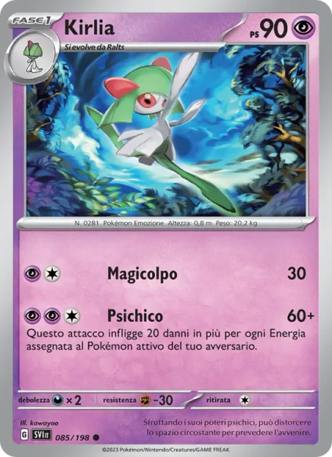 Kirlia [Magical Shot | Psychic]
