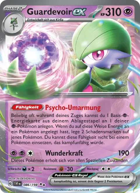 Gardevoir ex [Psychic Embrace | Miracle Force]