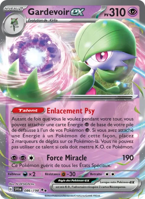 Gardevoir ex [Psychic Embrace | Miracle Force]