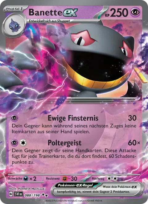 Banette ex [Everlasting Darkness | Poltergeist]