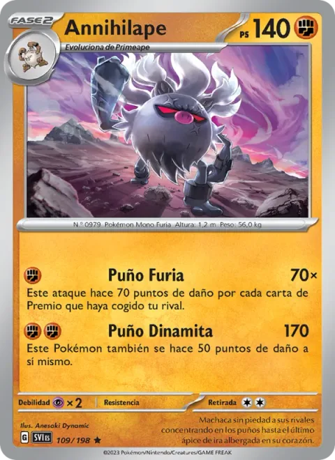 Annihilape [Rage Fist | Dynamite Punch]