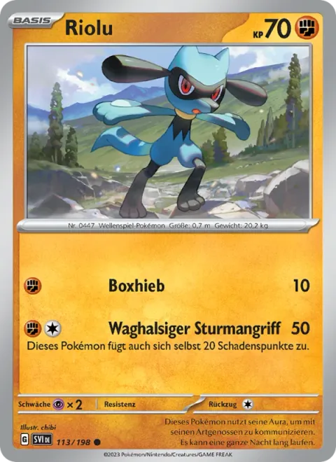 Riolu [Punch | Reckless Charge]