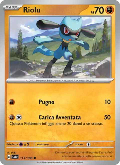 Riolu [Punch | Reckless Charge]