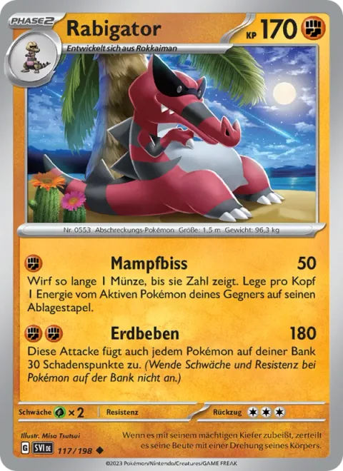 Krookodile [Chomp Chomp Bite | Earthquake]