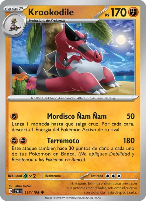 Krookodile [Chomp Chomp Bite | Earthquake]