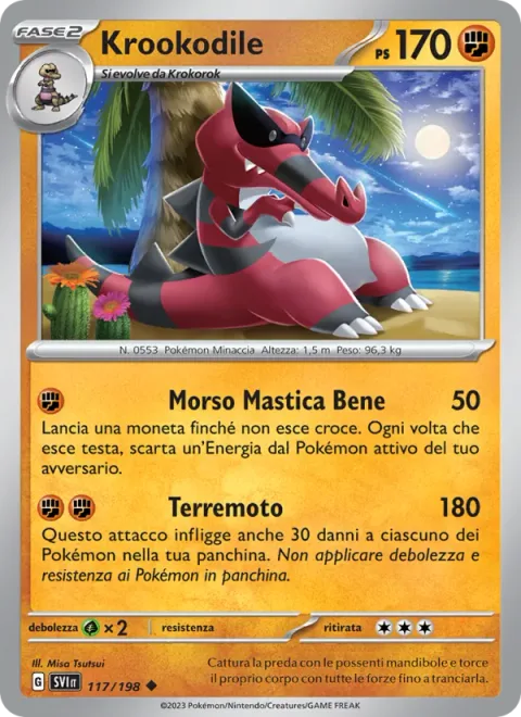 Krookodile [Chomp Chomp Bite | Earthquake]