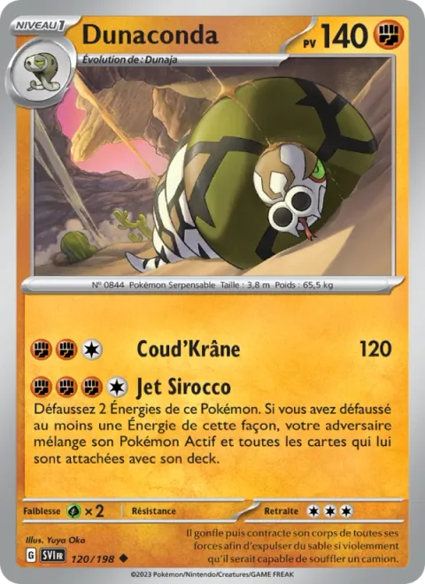 Sandaconda [Skull Bash | Sandstorm Spray]