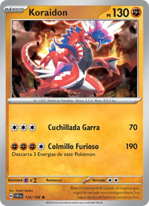 Koraidon [Claw Slash | Rampaging Fang]