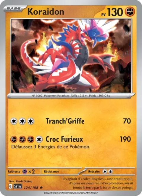 Koraidon [Claw Slash | Rampaging Fang]