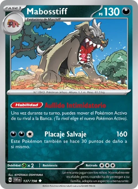 Mabosstiff [Intimidating Howl | Wild Tackle]