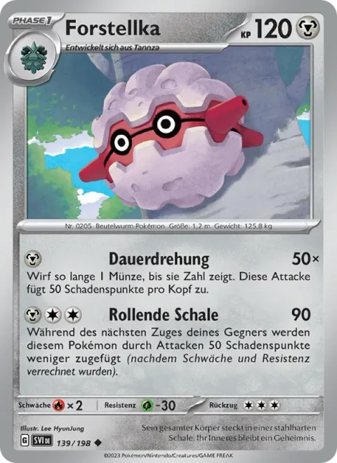 Forretress [Continuous Spin | Rolling Shell]