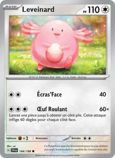 Chansey [Pound | Egg Rolling]