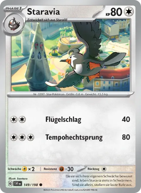 Staravia [Wing Attack | Speed Dive]
