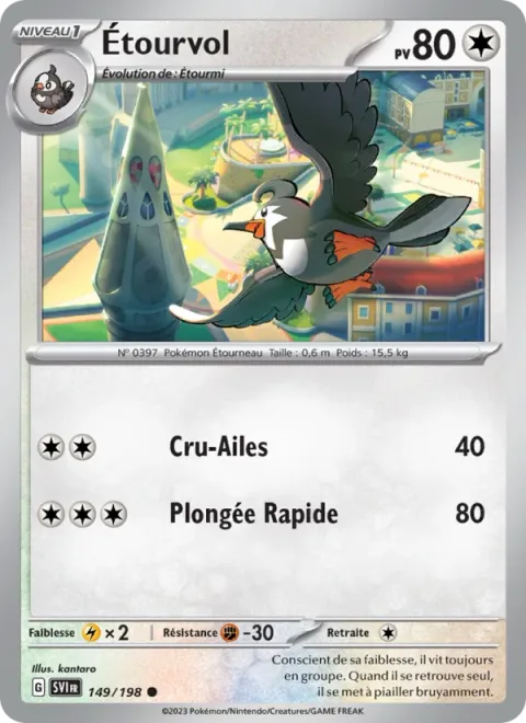 Staravia [Wing Attack | Speed Dive]