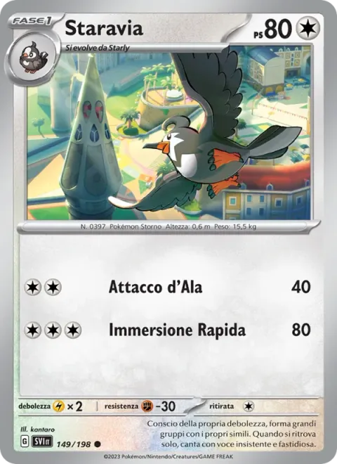 Staravia [Wing Attack | Speed Dive]