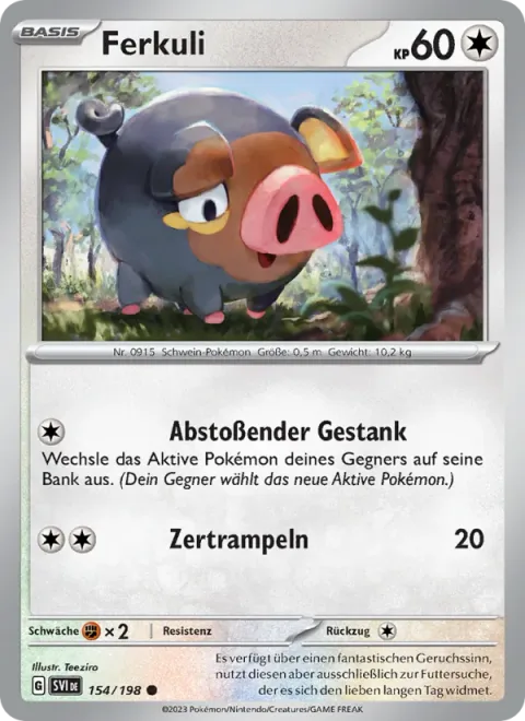 Lechonk [Repelling Odor | Stampede]
