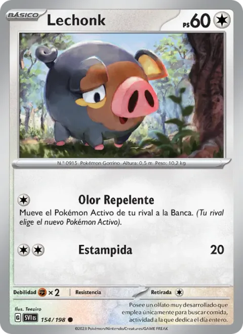 Lechonk [Repelling Odor | Stampede]