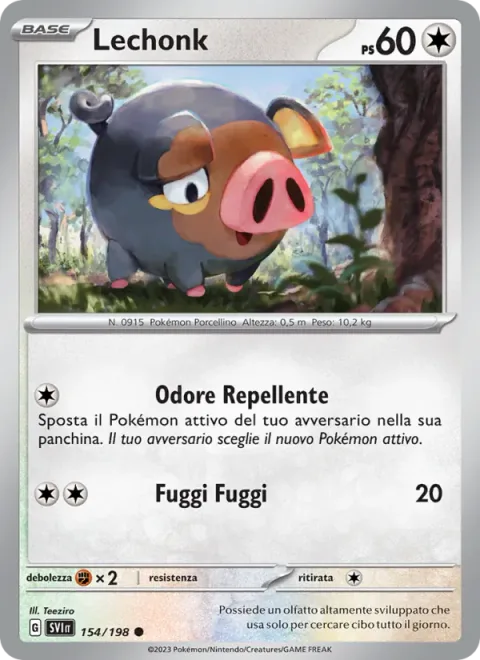 Lechonk [Repelling Odor | Stampede]