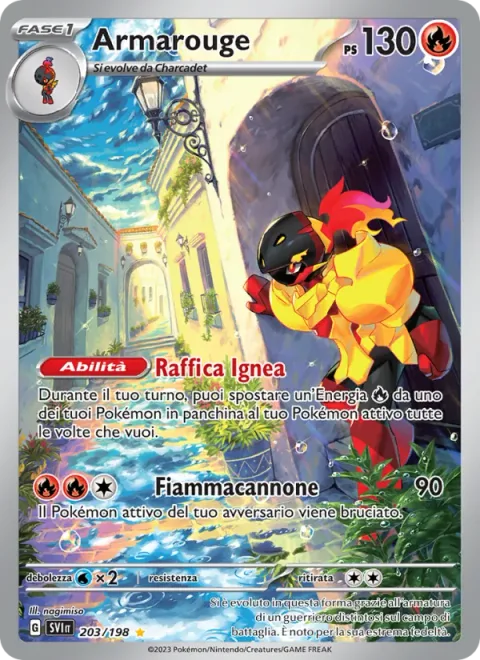 Armarouge [Fire Off | Flame Cannon]