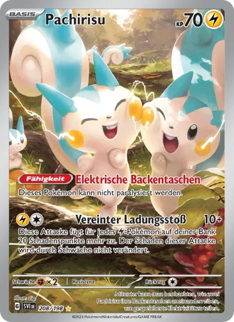 Pachirisu [Electricity Pouches | Everyone Discharge]