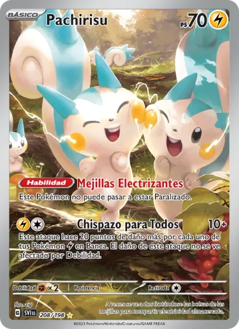 Pachirisu [Electricity Pouches | Everyone Discharge]