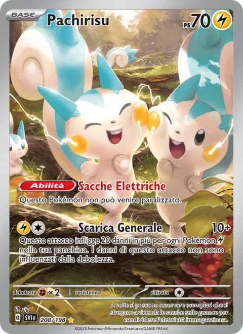 Pachirisu [Electricity Pouches | Everyone Discharge]