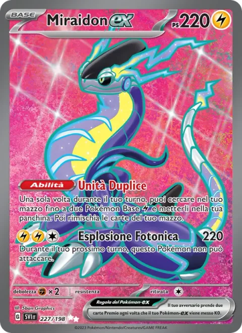 Miraidon ex [Tandem Unit | Photon Blaster]