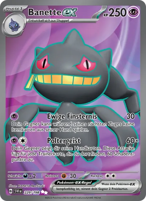 Banette ex [Everlasting Darkness | Poltergeist]