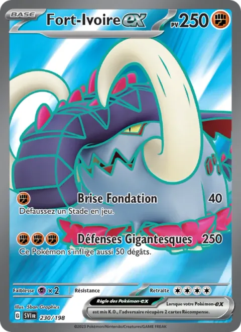 Great Tusk ex [Bedrock Breaker | Gigantic Tusks]