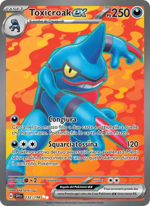 Toxicroak ex [Nasty Plot | Toxic Ripper]