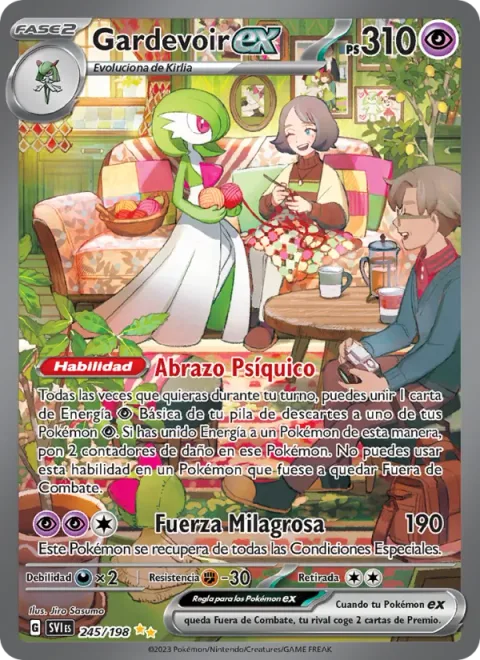 Gardevoir ex [Psychic Embrace | Miracle Force]