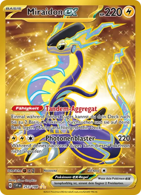 Miraidon ex [Tandem Unit | Photon Blaster]