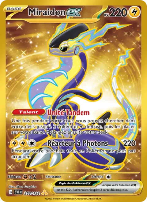 Miraidon ex [Tandem Unit | Photon Blaster]