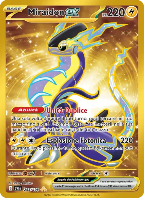 Miraidon ex [Tandem Unit | Photon Blaster]