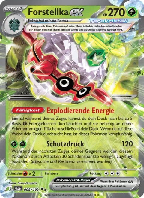 Forretress ex [Exploding Energy | Guard Press]