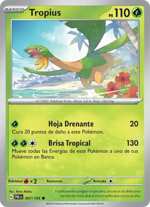 Tropius [Leaf Drain | Tropic Breeze]