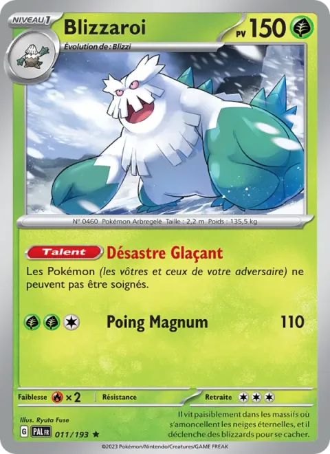 Abomasnow [Freezing Disaster | Magnum Punch]