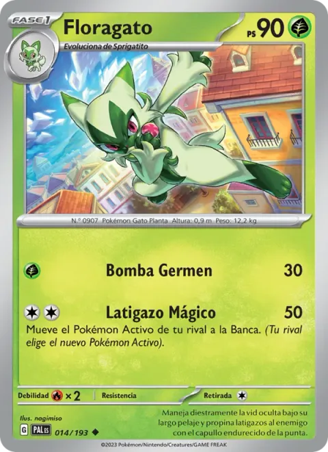 Floragato [Seed Bomb | Magic Whip]