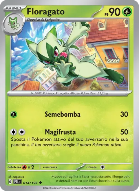 Floragato [Seed Bomb | Magic Whip]