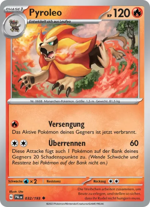 Pyroar [Singe | Overrun]