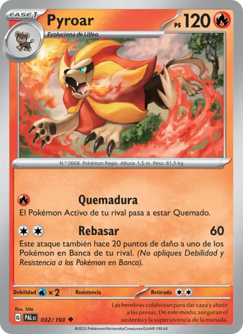 Pyroar [Singe | Overrun]