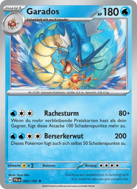Gyarados [Revengeful Storm | Berserker Tackle]