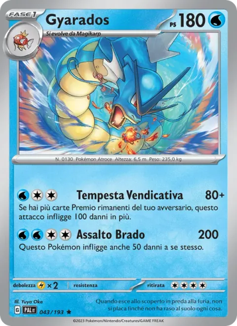 Gyarados [Revengeful Storm | Berserker Tackle]