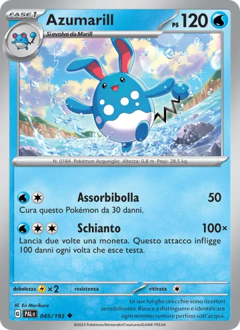 Azumarill [Bubble Drain | Slam]