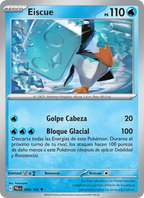 Eiscue [Headbutt | Frigid Block]