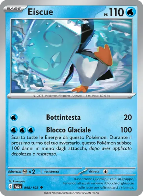Eiscue [Headbutt | Frigid Block]